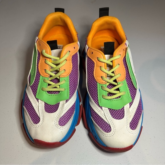Steve Madden Possession Multicolored Sneakers Womens Sz 8 POSS03S1 - Picture 2 of 6